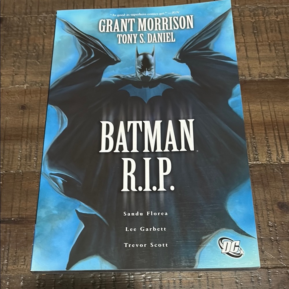 Batman R.I.P. Graphic Novel 4th Printing PB